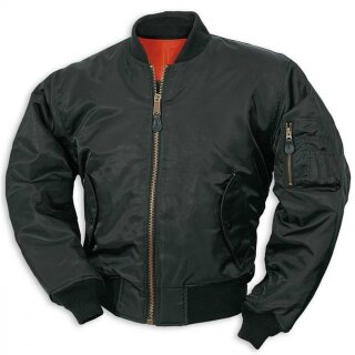 Brandit MA1 Bomberjacke schwarz L