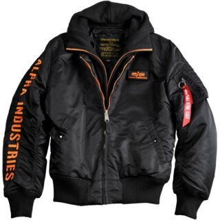 Alpha Industries Bomber Jacke MA-1 D-Tec SE schwarz /...