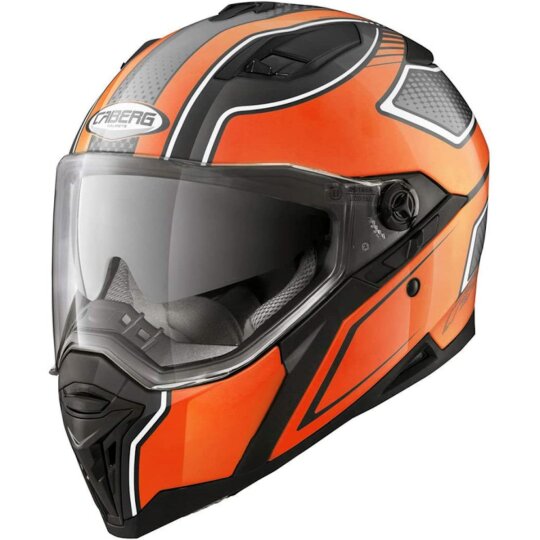 Casco Caberg Stunt Blade full-face negro/naranja XS