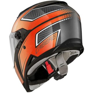 Casco Caberg Stunt Blade full-face negro/naranja XS