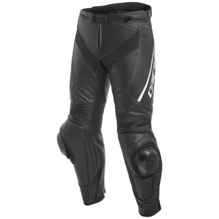 Dainese P. Delta 3 Lederhose schwarz / schwarz / weiß 104