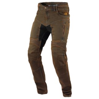 Trilobite Parado Motorrad-Jeans Herren braun regular 42/32