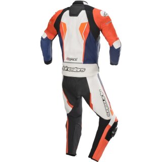 Traje de cuero Alpinestars GP Force 2pcs rojo / negro / naranja