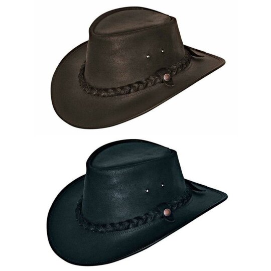 Sombrero de Bushskin marrón XS