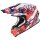 Scorpion VX-16 Air Oratio Matt White / Blue / Red XS