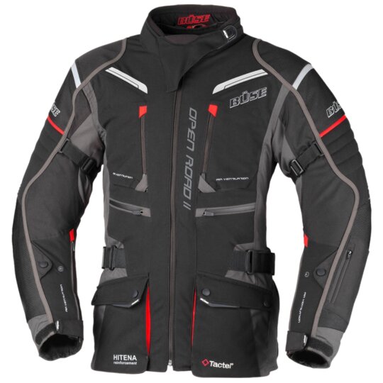 Büse Open Road II Textiljacke schwarz Damen 34