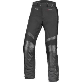 B&uuml;se Ferno Textil-/Leather Trousers Black 27 Short