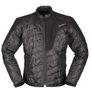 Modeka Viper LT Chaqueta textil gris claro / oscuro / negro 5XL