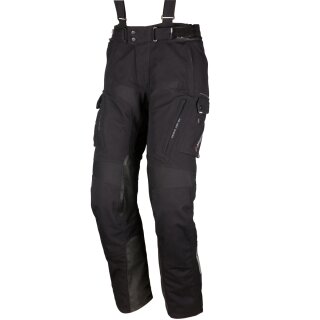 Modeka Viper LT Textilhose schwarz Lang XL