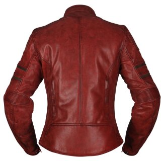 Modeka Iona Lady leather jacket red 36