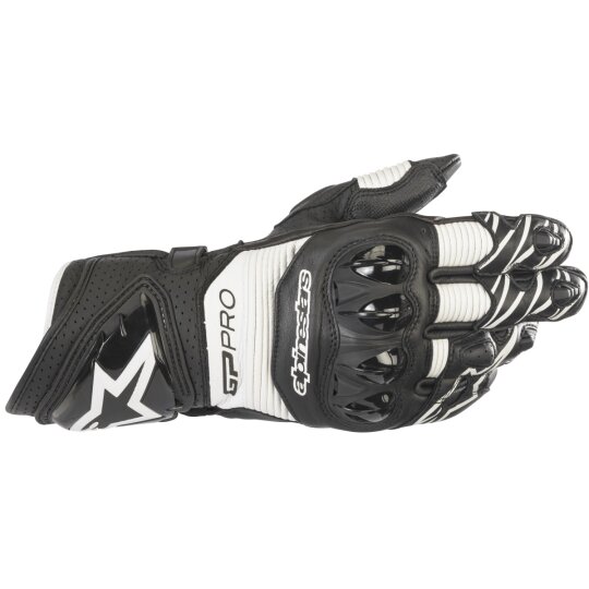 Alpinestars GP PRO R3 Handschuhe schwarz / weiß