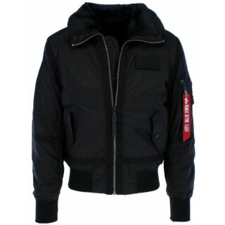 Alpha Industries Bomber Jacke B15-3 TT schwarz M