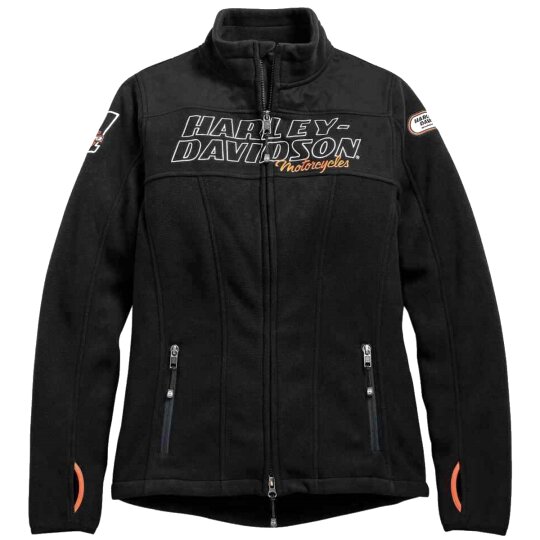 Chaqueta polar HD Racing Fleece, mujer, negra XS