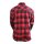 Bores Lumberjack Jacken-Hemd schwarz / rot Herren XL