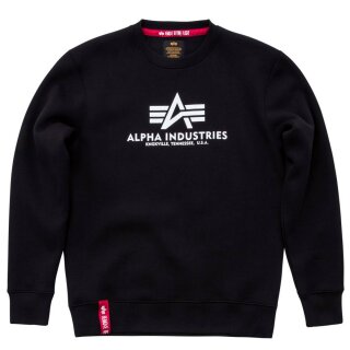 Alpha Industries Basic Sweater black L