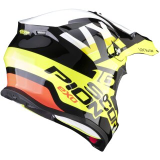 Scorpion VX-16 Air X-Turn black-neon / yellow-white