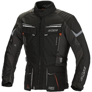 B&uuml;se LAGO PRO Textiljacke schwarz 11XL