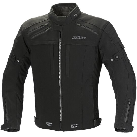 Büse Nardo 3 Textiljacke schwarz Herren 62