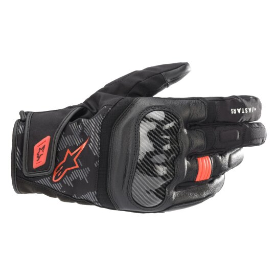 Alpinestars SMX Z Drystar Handschuhe schwarz / fluo-rot