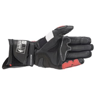 Alpinestars SP-2 V3 Handschuhe schwarz / weiß / rot