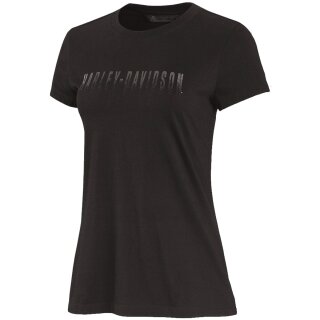 HD Women´s T-Shirt Metallic Fade Graphic black