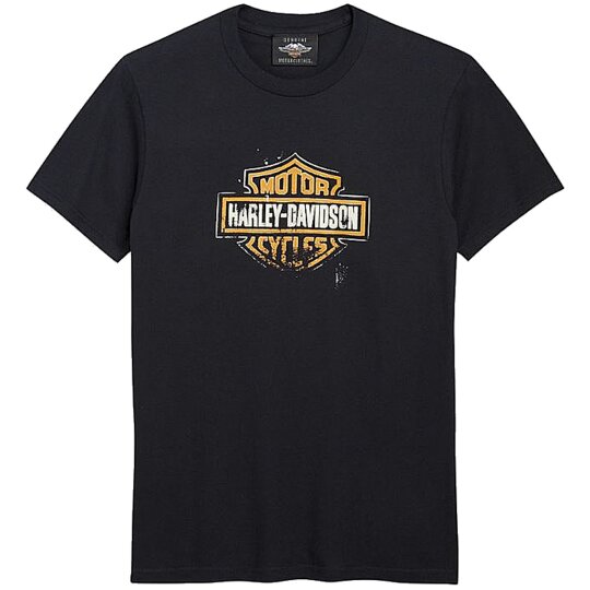 HD T-Shirt Patina Bar & Shield Logo schwarz