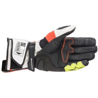 Alpinestars SP-2 V3 Handschuhe weiß / rot-fluo /...