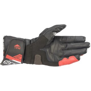 Guantes Alpinestars SP-8 V3 negro / blanco / rojo