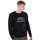 Alpha Industries Basic Sweater Embroidery schwarz / weiss S