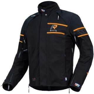 Rukka Rapto-R Jacke schwarz / orange Herren 48