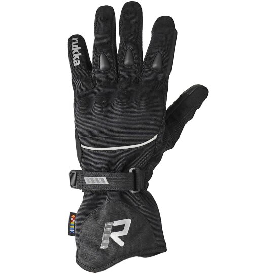 Rukka Virve 2.0 Womens Gloves black / silver 6