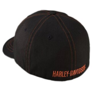 HD Cap Logo Contrast Stitch negro