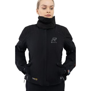 Chaqueta Rukka Comforina para mujeres negro / negro 40