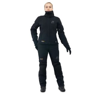 Chaqueta Rukka Comforina para mujeres negro / negro 40