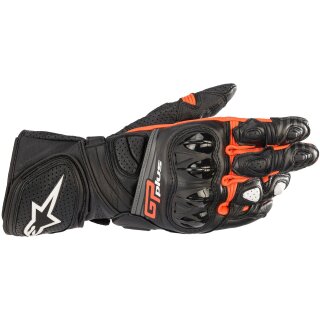 Alpinestars GP Plus R V2 Sporthandschuhe schwarz / rot-fluo