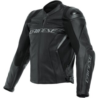 Dainese Racing 4 Lederjacke Schwarz / Schwarz 98