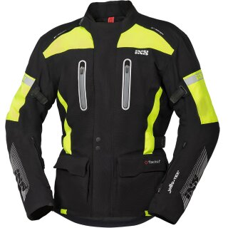 iXS Pacora-ST Textiljacke Herren schwarz / fluo-gelb L