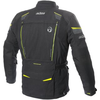 Büse Travel Pro Textiljacke schwarz / gelb Herren 48