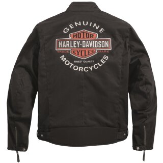 HD Textiljacke Rally Wasserdicht schwarz M