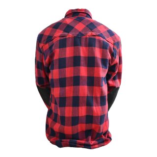 Bores Lumberjack Jacken-Hemd blau / rot Herren L