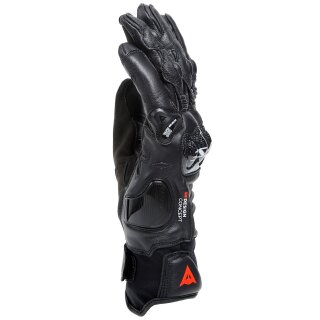 Guantes deportivos Dainese Carbon 4 cortos negros / negros XL