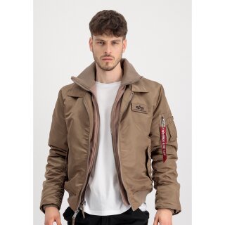 Chaqueta de bombardero MA-1 de Alpha Industries para muchachos grandes con  parches