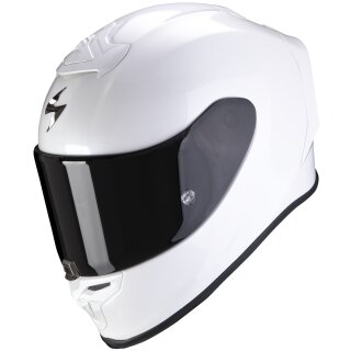 Scorpion Exo-R1 Evo Air Solid Blanco Perla Casco integral