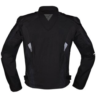 Modeka Lineos Textiljacke schwarz 3XL