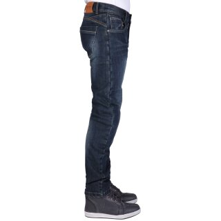 Modeka Glenn II Herren Jeans Stone Wash Blue Kurz 34