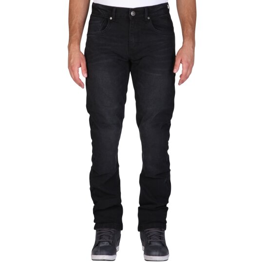 Modeka Glenn II Jeans Hombre Soft Wash Black 28