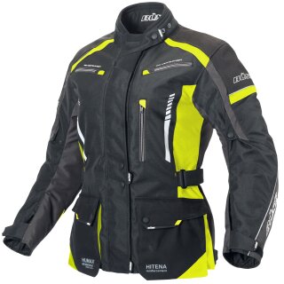 Büse Torino II Textile jacket black / neon yellow...