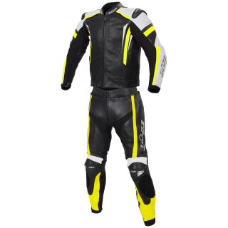 Büse Track leather suit black / yellow ladies