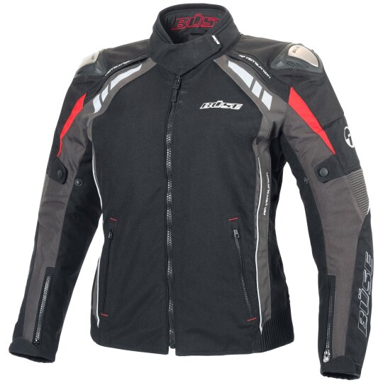 Büse B.Racing Pro Textiljacke schwarz / anthrazit Damen 42