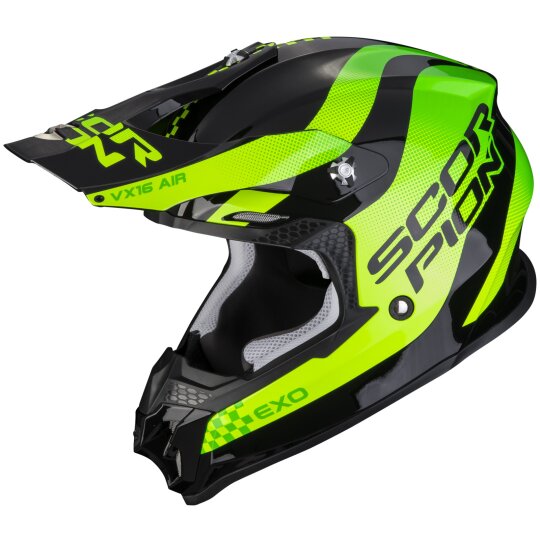 Scorpion VX-16 Evo Air Soul Black / Green